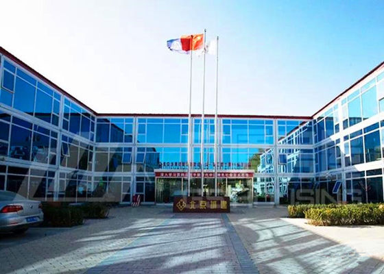 Κίνα Μορφωματικό σπίτι εμπορευματοκιβωτίων κουρτινών γυαλιού, προσαρμοσμένα εμπορικά μορφωματικά κτήρια εργοστάσιο