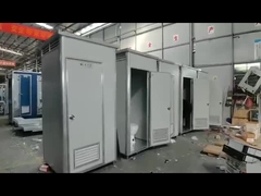 Εξωτερικές κινητές προσωρινές δημόσιες τουαλέτες Κατασκευαστική εγκατάσταση κινητές τουαλέτες εξωτερικές ντουζές μπάνιο