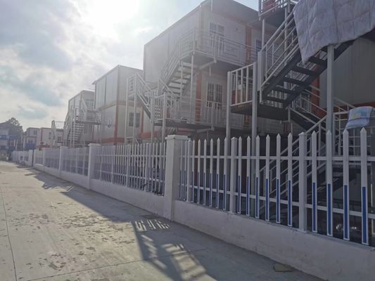 Τριπλέξ 40ft Shipping Container House, Μοντυλικό γραφείο Container House