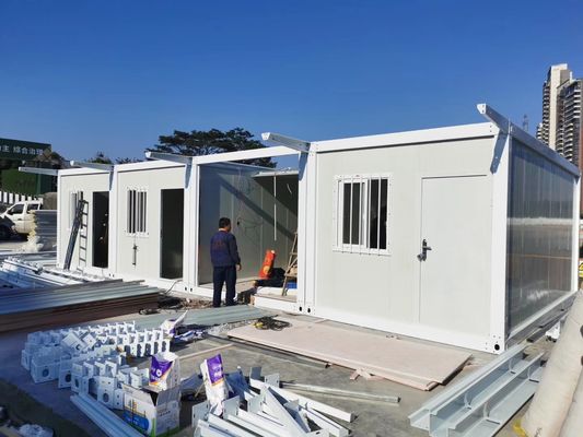 40ft X 20ft Prefab μικροσκοπικά σπίτια προς πώληση πράσινο σπίτι κιτ κινητό σπίτι μοντέρνα σπίτια για την Κόστα Ρίκα εργάτης τοποθεσίας κοιτώνα