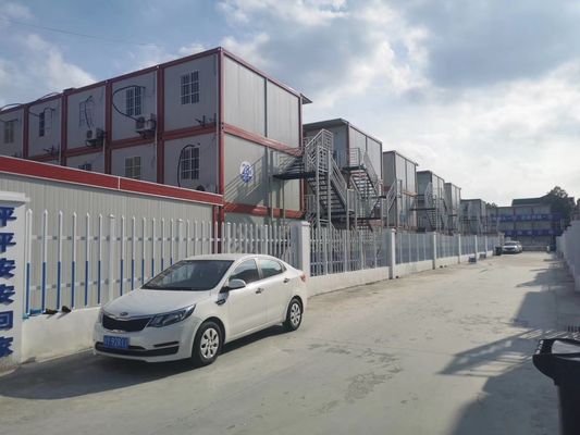 Αντισεισμικές φορητές εγκαταστάσεις γραφείου κοντέινερ Flat Pack Cabins 20ft 40ft