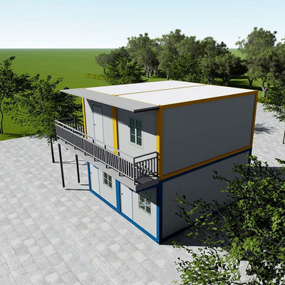 ISO πιστοποιημένο Prefab κινητή μονωτική μικροσκοπική δομή χάλυβα πλαίσιο συναρμολόγηση επίπεδα συσκευασία σπίτι εμπορευματοκιβωτίου