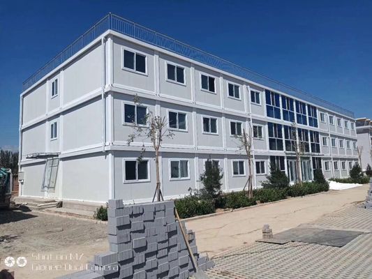 Πολυώροφα αποσυναρμολογήσιμα κοντέινερ σπίτια, 20ft προετοιμασμένη καμπίνα κοντέινερ σπίτι