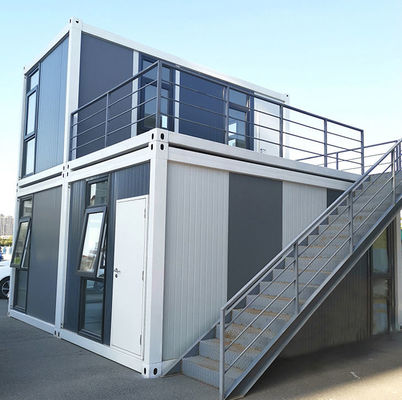 Κέντρο αναψυχής Prefab House Τζαμάικα Prefabricated Light Steel Villas Prefab Container House Flat Pack Container