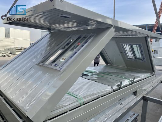 Αντισεισμικά Κατασκευασμένα Κοντέινερ Σπίτια 20ft Γραφείο με Πίνακα Σάντουιτς