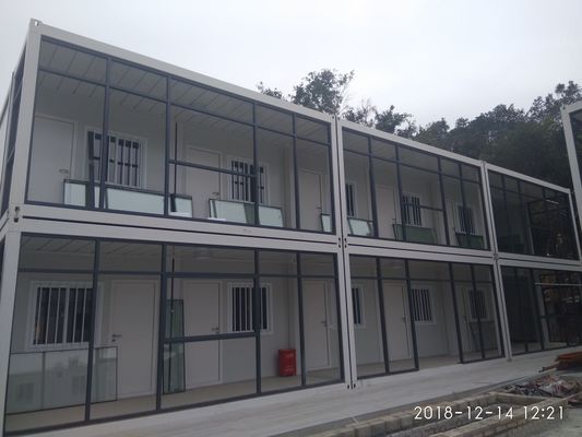 ΚΑΤΑΣΙΑ ΧΟΣΤΑ ΜΗΝΕΡΙΚΟ ΚΑΜΠ ΚΟΝΤΑΙΝΕΡ Κοιτώριο πολυτελή προετοιμασμένη Μικρό 20 40 FT Μοντυλικό Κοντέινερ Σπίτι Πιέσιμο Κέντρο γραφείου
