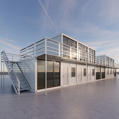 20ft 40ft Prefab Shipping Container House Luxury Prefabricated Modular Homes Modular Prefab Glass House Οικία από γυαλί