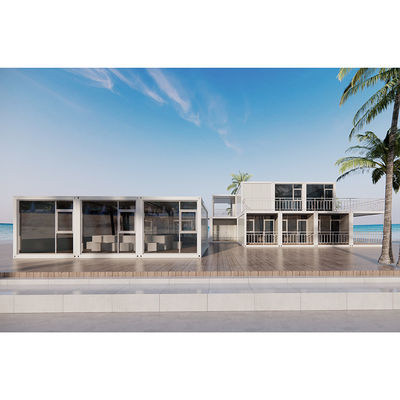 Εργοστάσιο απευθείας προμήθεια 20ft 40ft Steel Frame Container House 2 ορόφους Φοιτητικό διαμέρισμα με ειδικό σχέδιο
