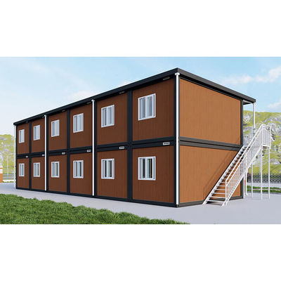 2024 Σύγχρονο χάλυβα Flat Pack Container House Προ-κατασκευή Εργασία Κοιτώνας Προσαρμόσιμο έτοιμο χώρο διαβίωσης