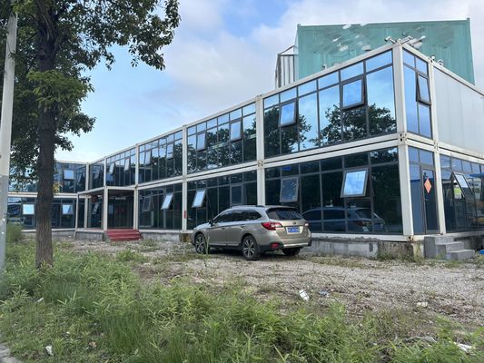 Ελαστικός και βολικός φορητός χώρος Υπηρεσιακό κοντέινερ Μονουλικός χάλυβα πλαίσιο Rock Wool Sandwich Panel Μονουλικό σπίτι
