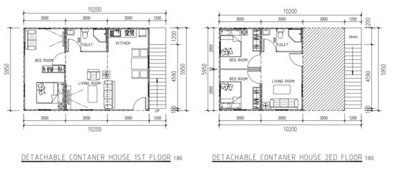 Προσαρμόσιμο 3 υπνοδωματίων Container House Για Προσωπικό Σχεδιασμό Προσιτό Container Home Για Βιώσιμη Ζωή