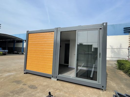 Νέα Γενιά Σάντουιτς Panel Steel House LEGO Container House, Container Van με Knock Down σύστημα και διακοσμητικά