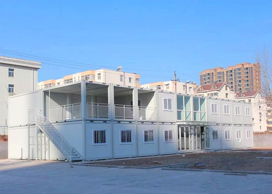Κίνα Σύγχρονα σπίτια εμπορευματοκιβωτίων μόνωσης με την επιτροπή σάντουιτς μαλλιού γυαλιού πορτών χάλυβα εργοστάσιο