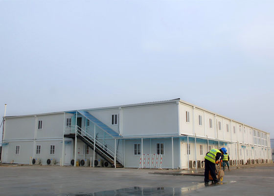 Κίνα Εύκολα μετακινούμενα επίπεδα σπίτια εμπορευματοκιβωτίων πακέτων που γλιστρούν το παράθυρο με τις πλήρεις εγκαταστάσεις εργοστάσιο