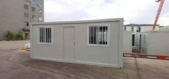 Κατασκευαστής 20ft Prefab House Z Folding Container Prefabricated Mobile Home Camp Office Storage Box Container House